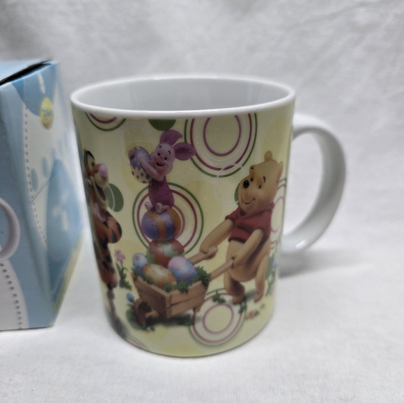 Winnie the Pooh, Eeyore and Piglet Mug - Enesco Easter themed - Picture 12 of 13